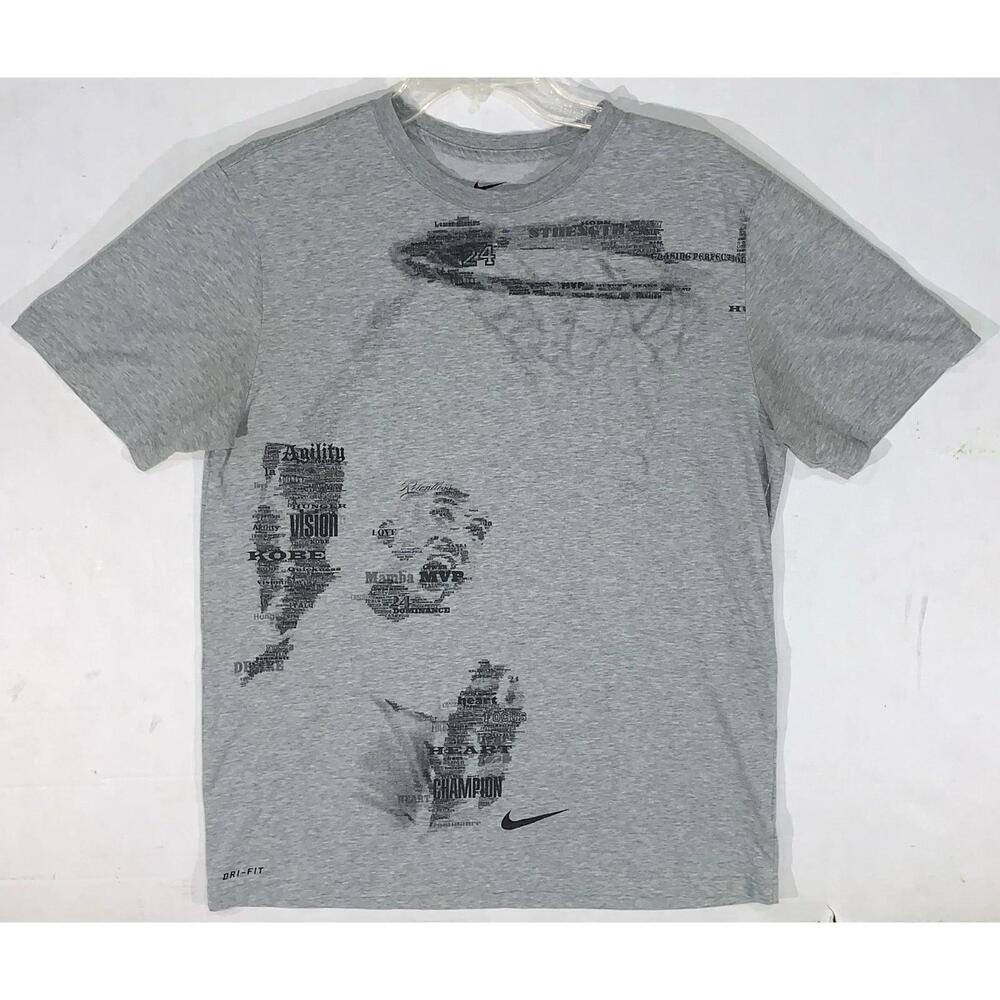 Dri-Fit Kobe Bryant Short Sleeve Black Mamba Mvp Shirt